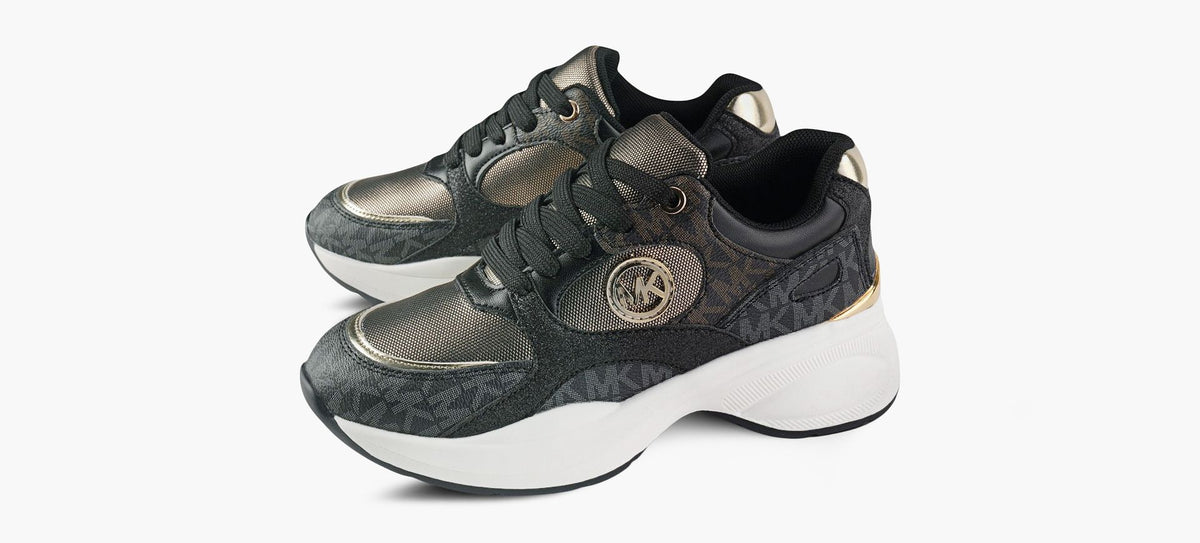 MICHAEL KORS BASKETZUMA en NOIR vue 4
