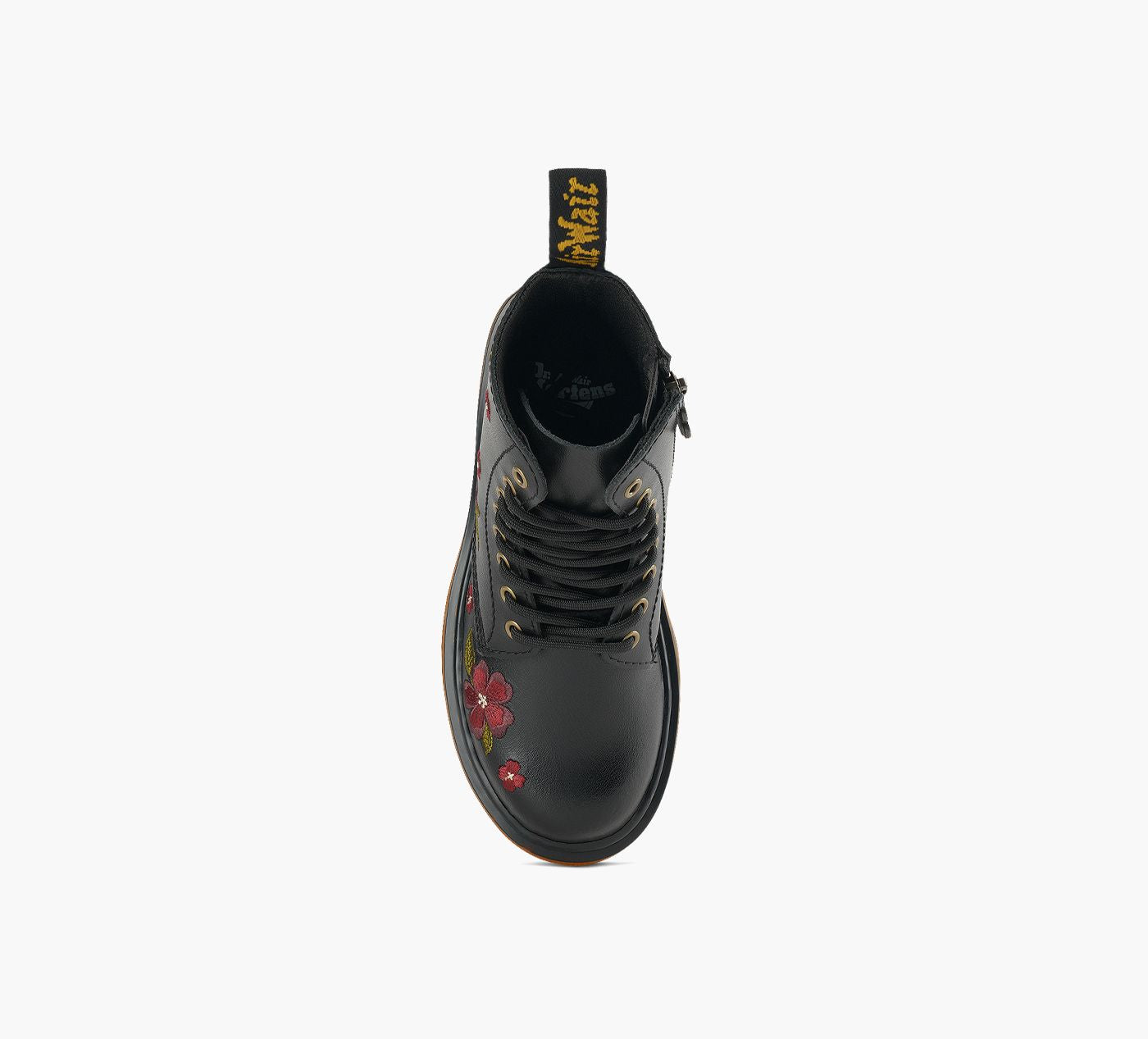 DR. MARTENS BOTTE1460AUTUMNBRODERIEFLORALE en NOIR vue 5