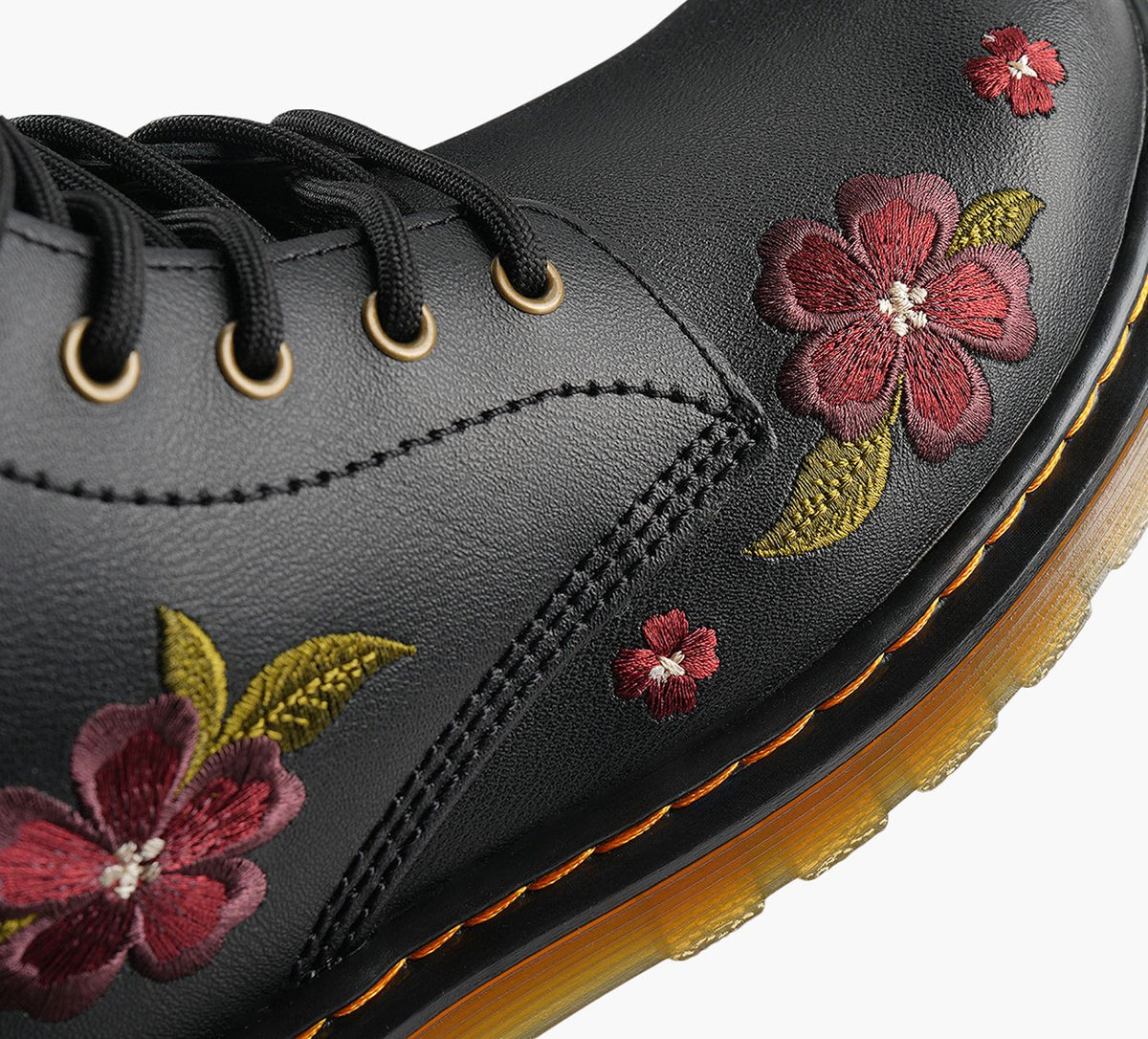 DR. MARTENS 1460AUTUMNFLORALEMBROIDERY in BLACK view 8