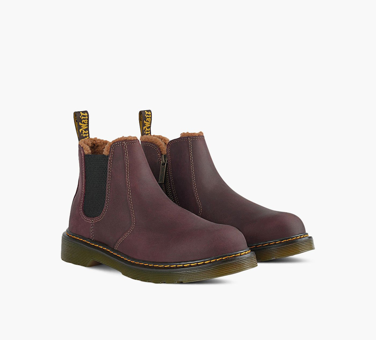 DR. MARTENS 2976LEONORE en BOURGOGNE vue 2