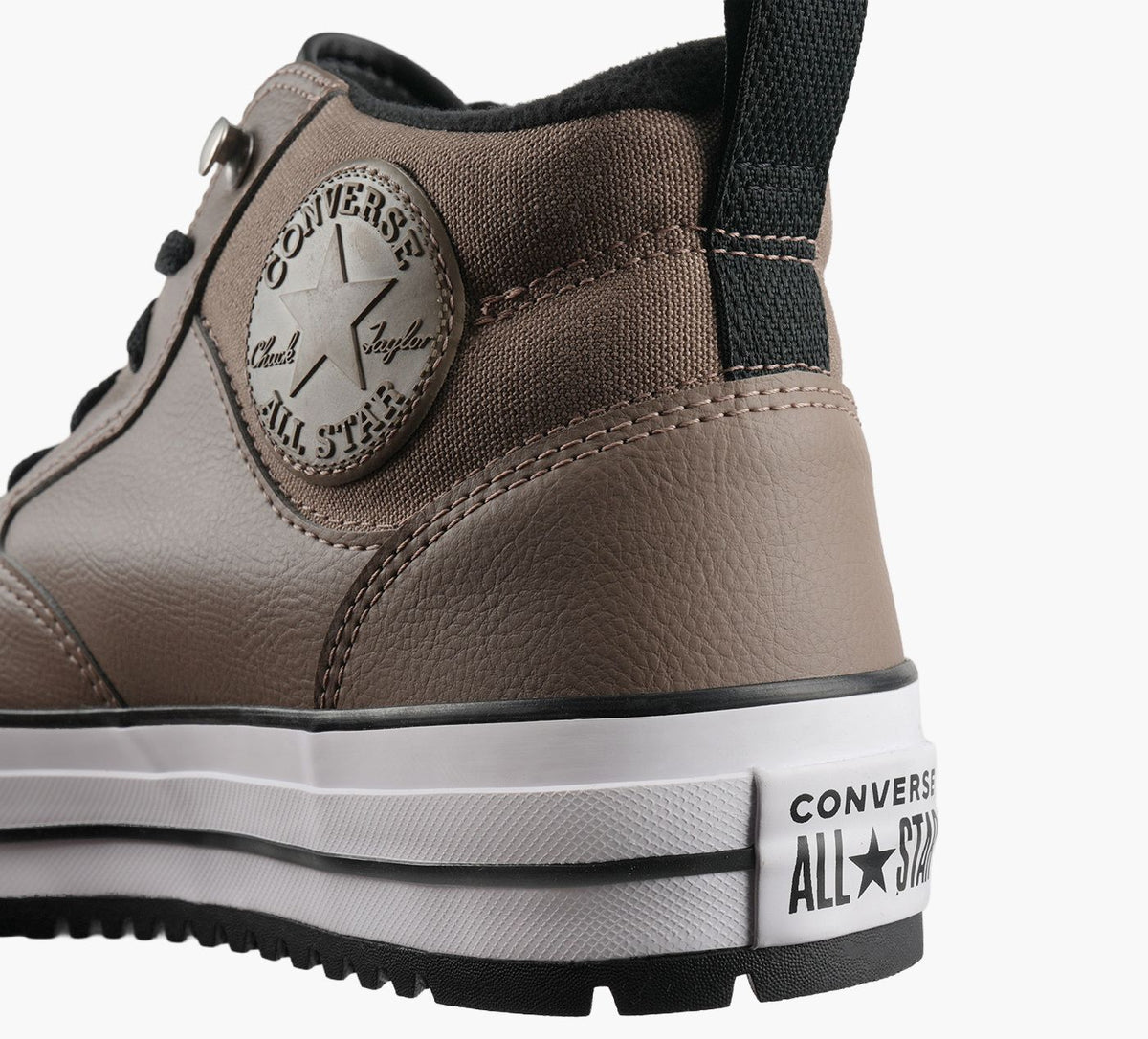CONVERSE CHUCKTAYLORALLSTARMALDENSTREETWEATHERIZED in TAUPE view 1b
