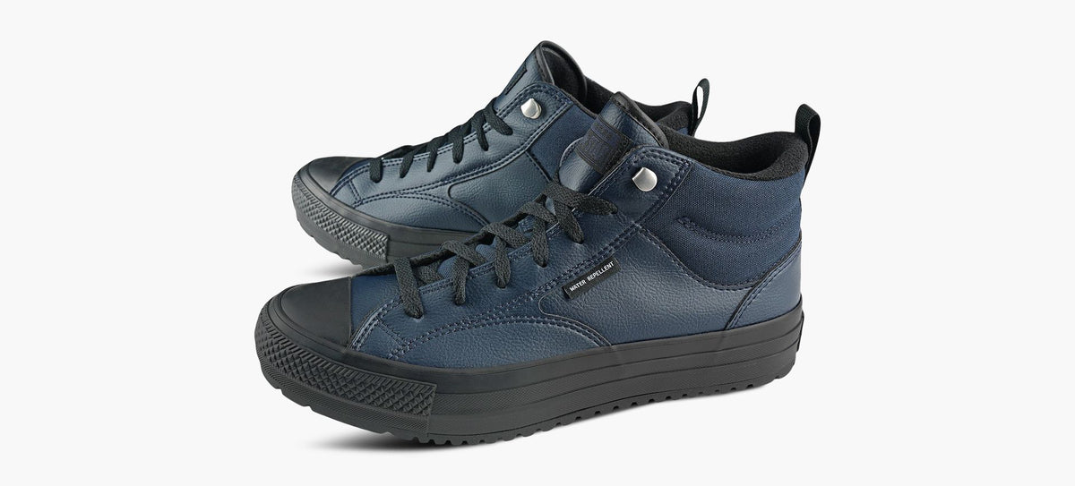 CONVERSE BOTTEDEVILLECHUCKTAYLORALLSTARMALDENIMPERMABLE en BLEU vue 4