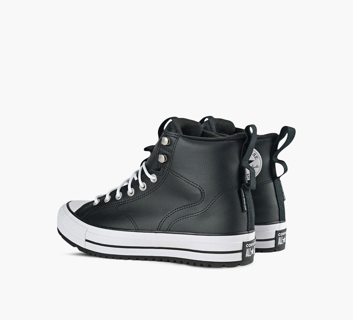 CONVERSE BOTTERANDONNECHUCKTAYLORALLSTARRSISTANTESLEAU en NOIR vue 3