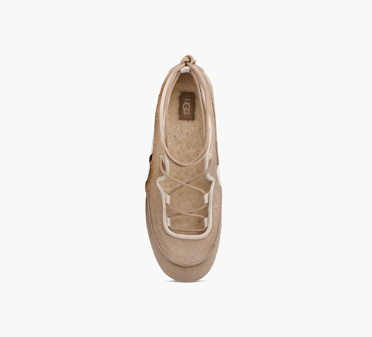 UGG QUILLBALLETSNEAKER in BEIGE view 1c
