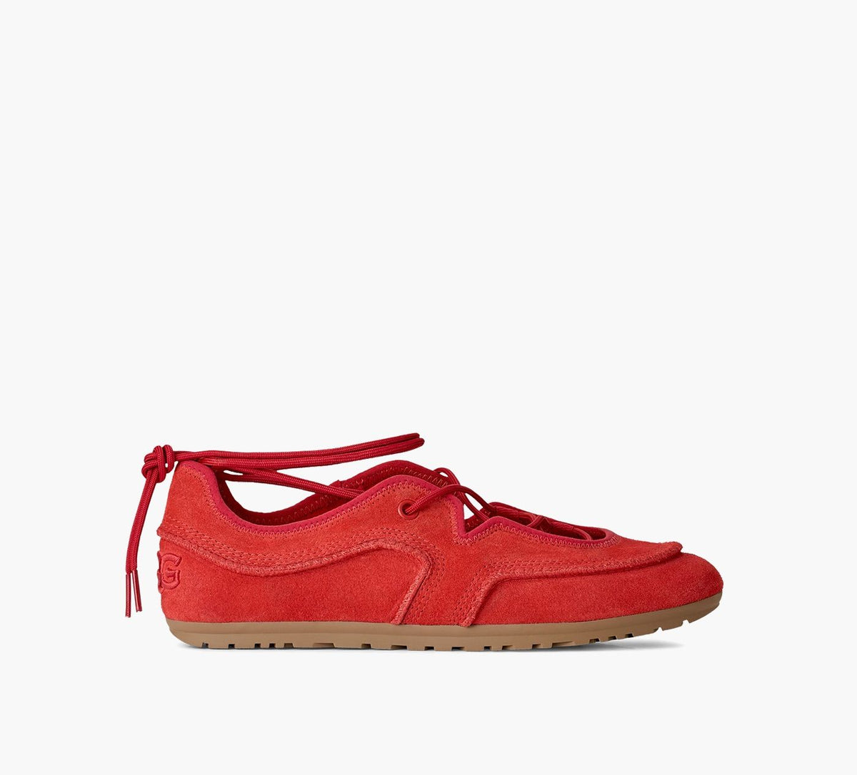UGG BASKETSBALLERINESQUILL en ROUGE