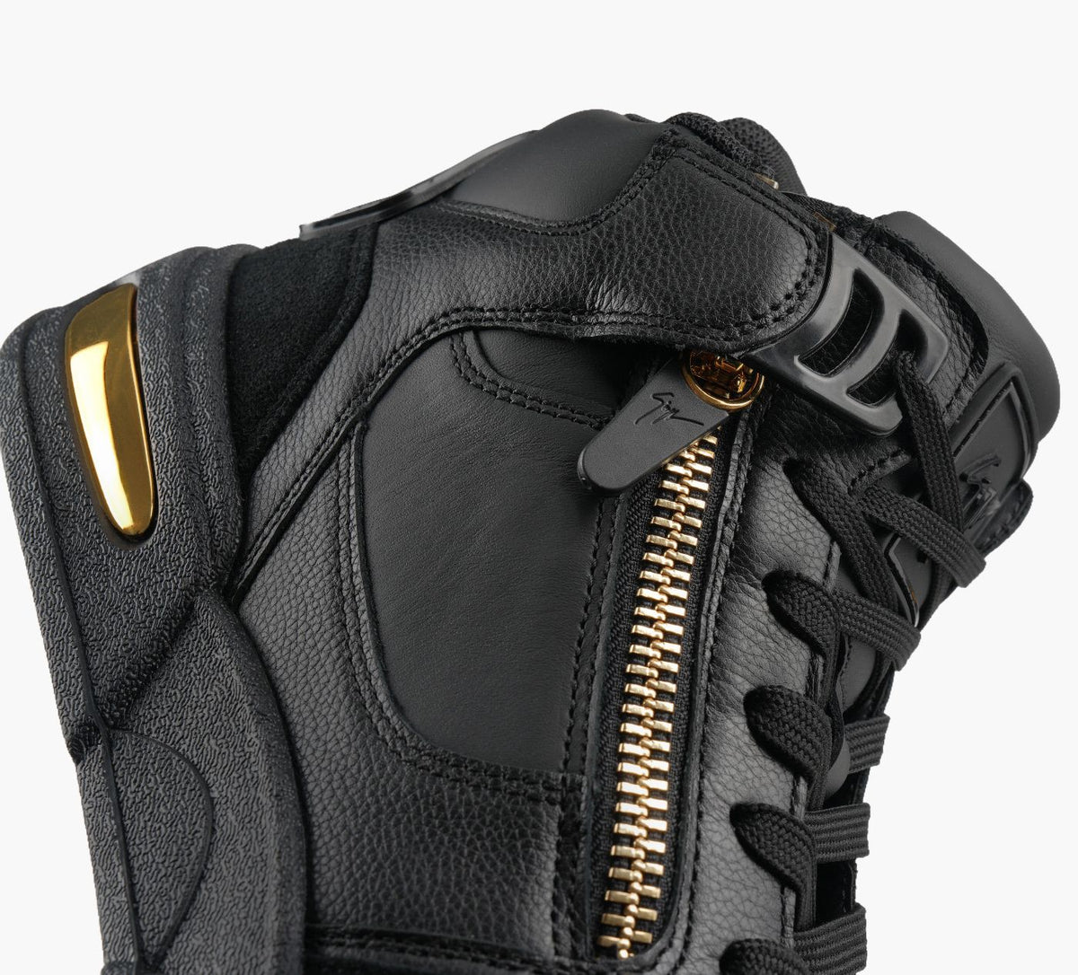 GIUSEPPE ZANOTTI RU60002 en NOIR vue 1b