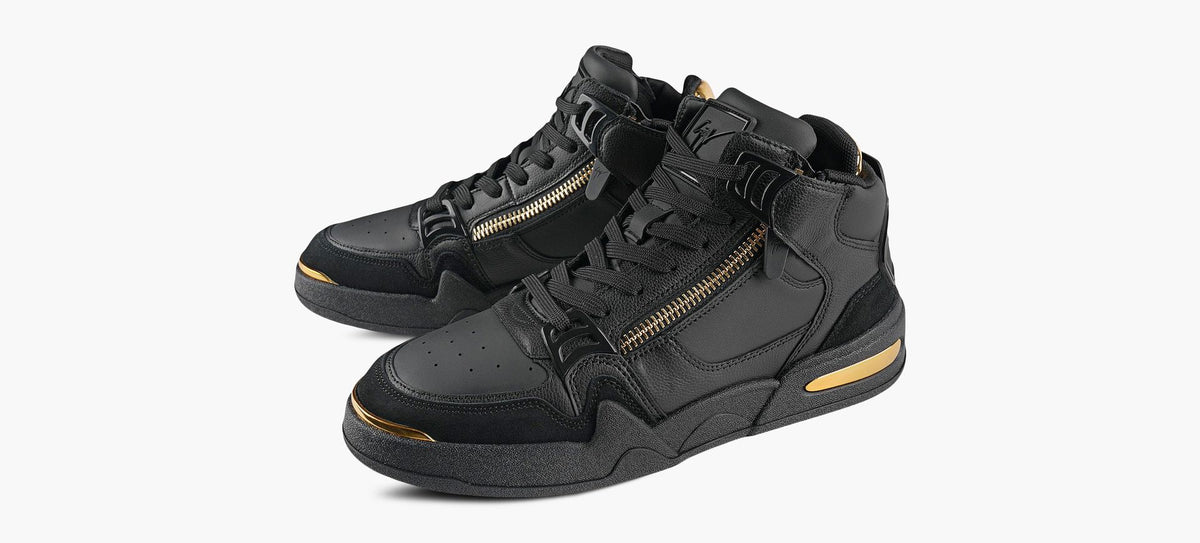 GIUSEPPE ZANOTTI RU60002 en NOIR vue 4