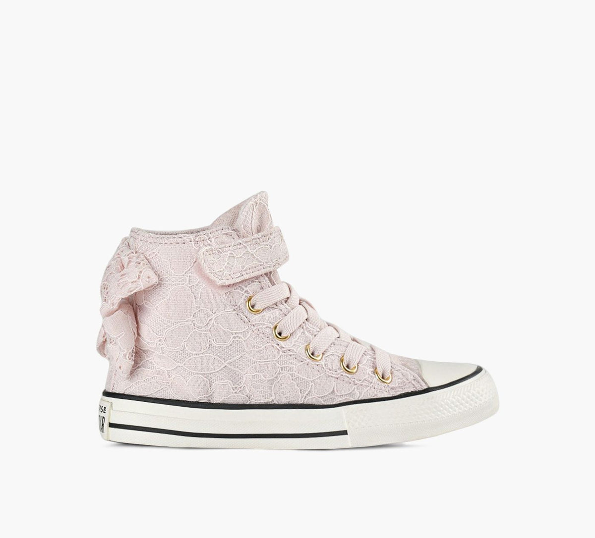 CONVERSE CHUCKTAYLORALLSTARBOWSANDLACE in LIGHT PINK