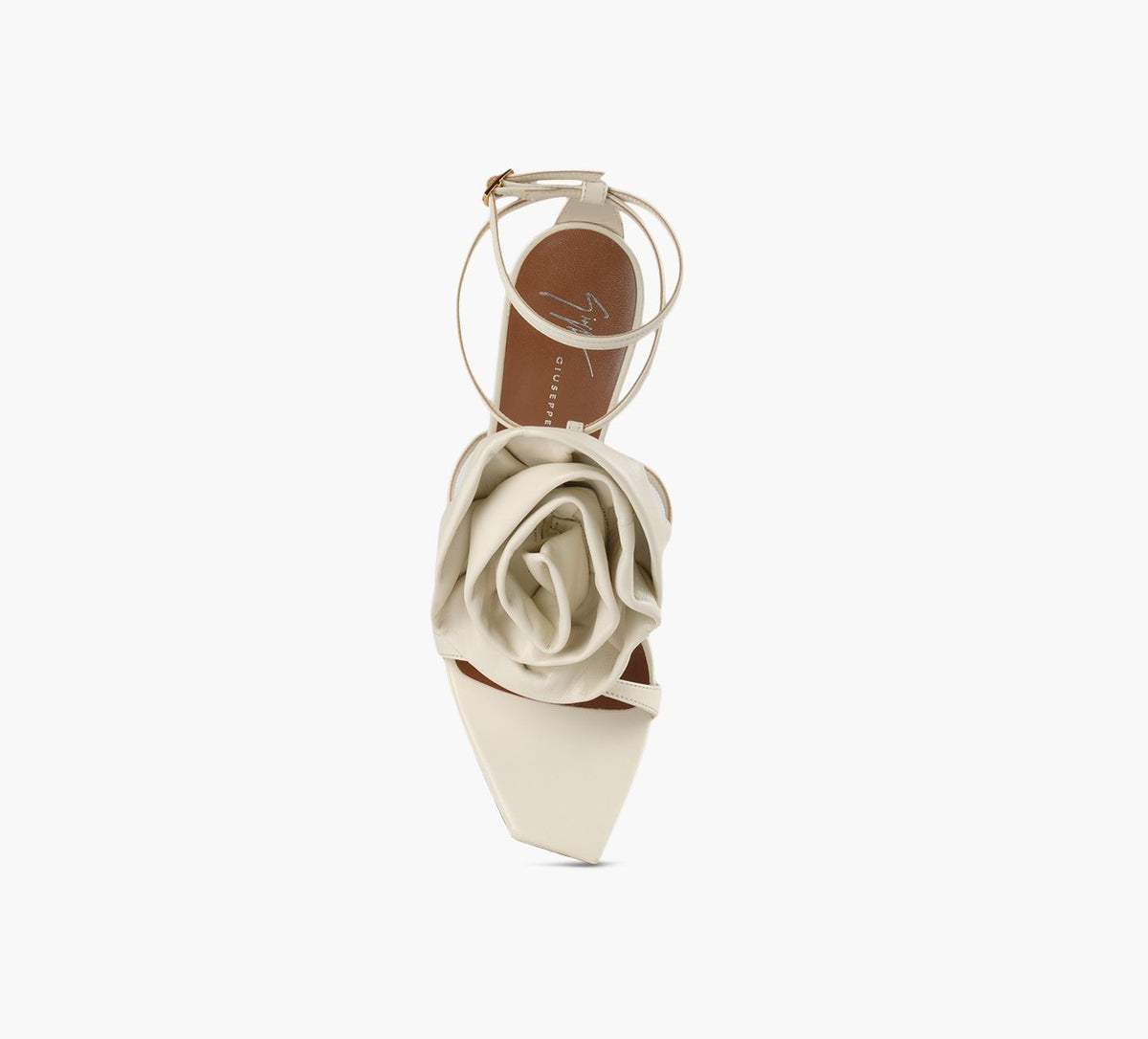 GIUSEPPE ZANOTTI SANDALECURSEDFLOWER en BEIGE vue 5