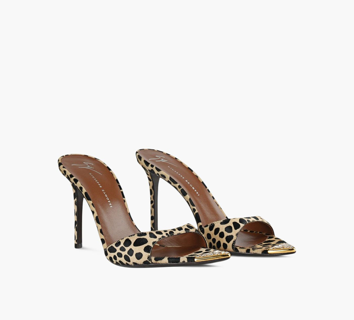 GIUSEPPE ZANOTTI SANDALEINTRIGOSAVAGEMULE en TAN vue 2