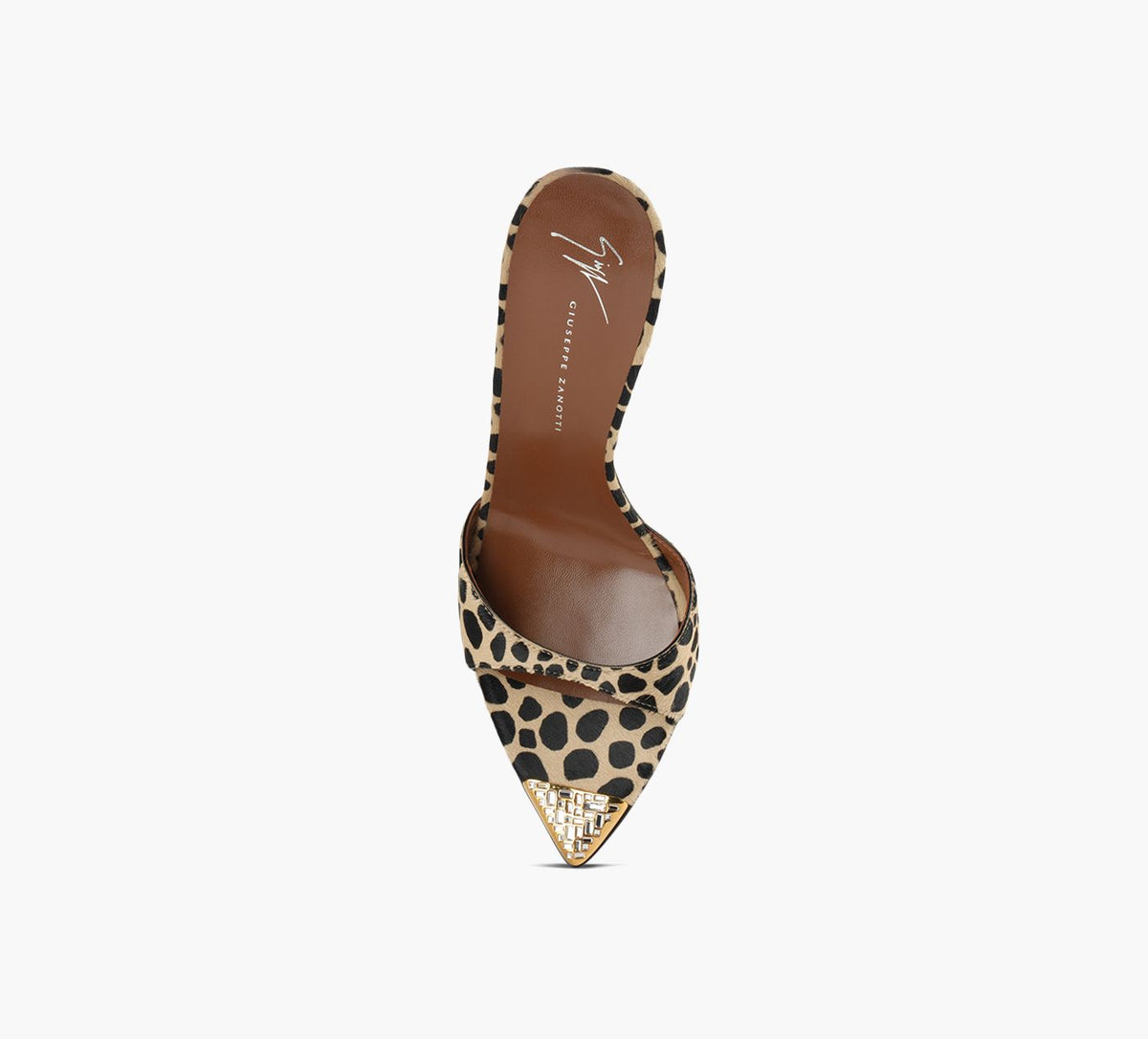 GIUSEPPE ZANOTTI SANDALEINTRIGOSAVAGEMULE en TAN vue 5