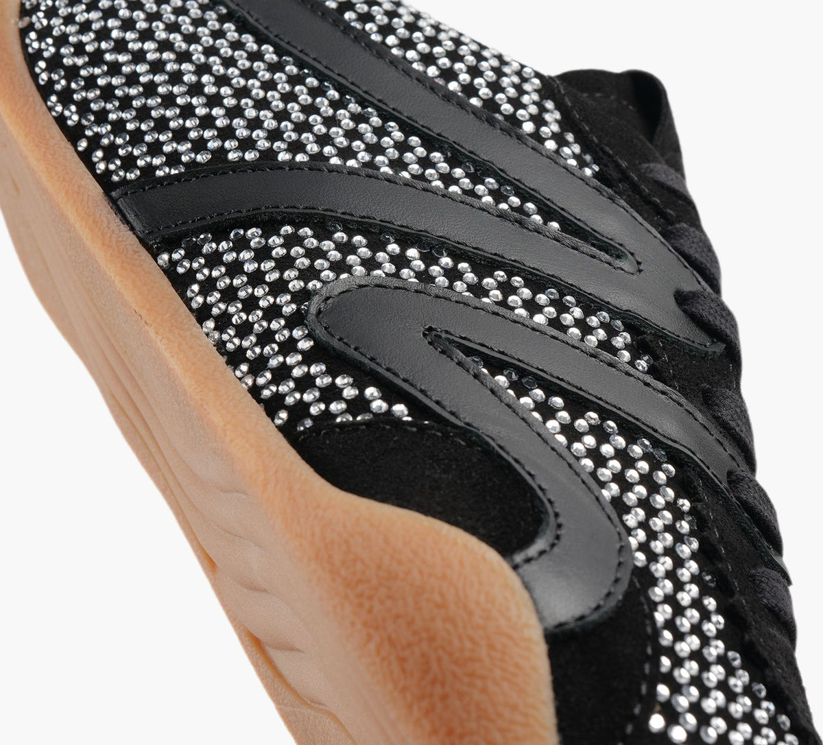 GIUSEPPE ZANOTTI GZTOPCRYSTAL in BLACK view 1b