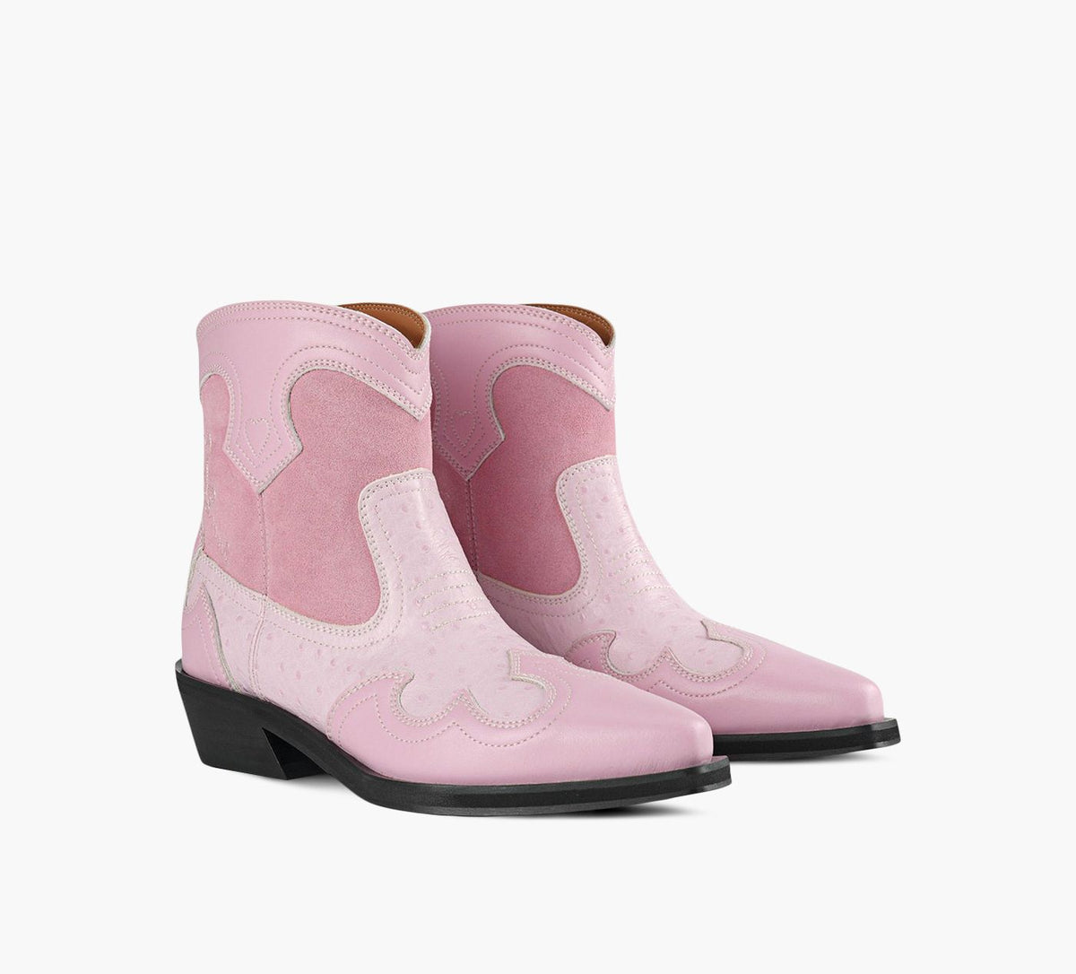GANNI LOWSHAFTWESTERN in FUCHSIA view 2