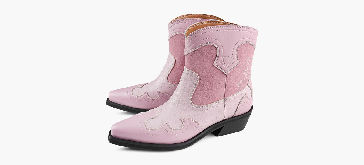 GANNI LOWSHAFTWESTERN in FUCHSIA view 4