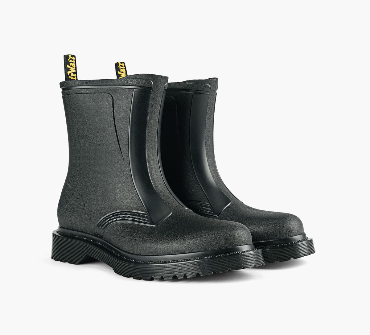 DR. MARTENS 1460RAIN in BLACK view 2