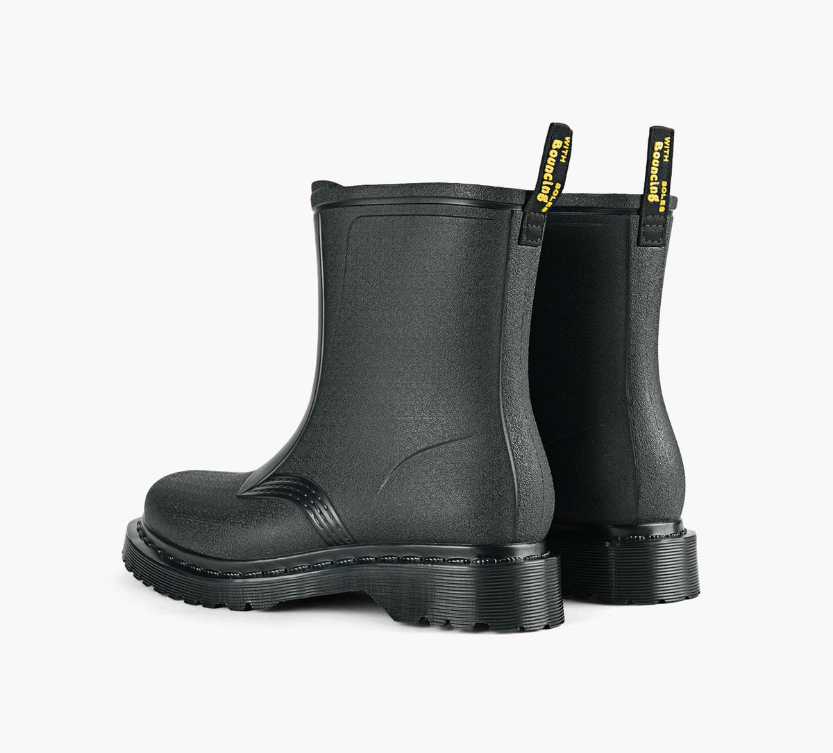 DR. MARTENS 1460RAIN in BLACK view 3