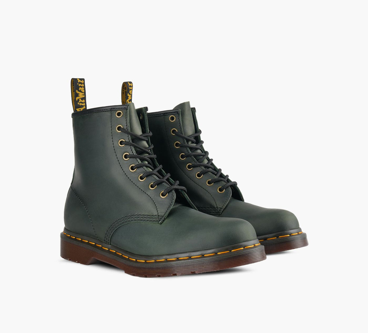 DR. MARTENS 1460 in GREEN view 2