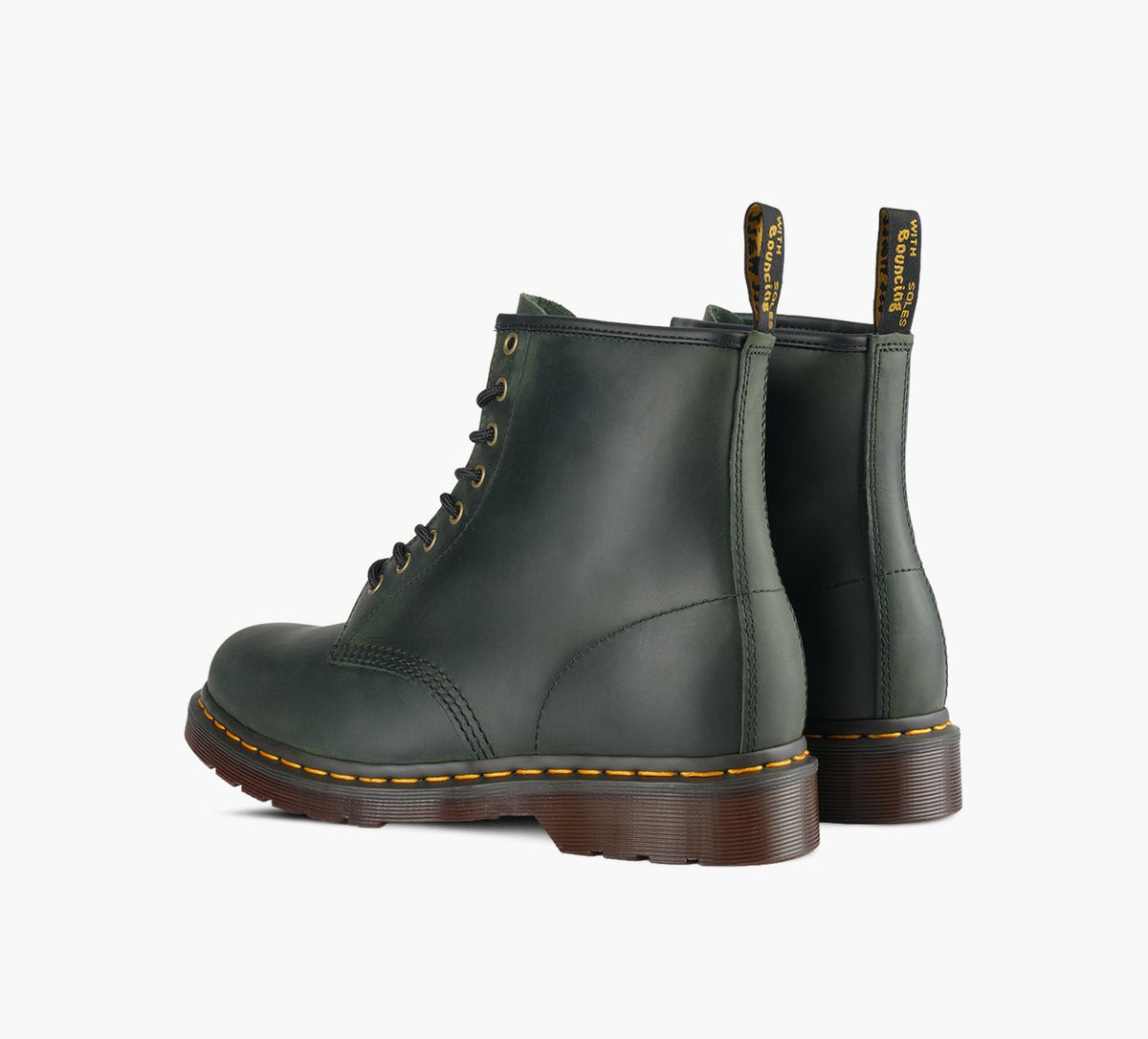 DR. MARTENS 1460 in GREEN view 3