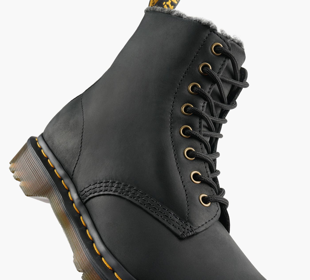 DR. MARTENS 1460WARMLINED in BLACK view 1b