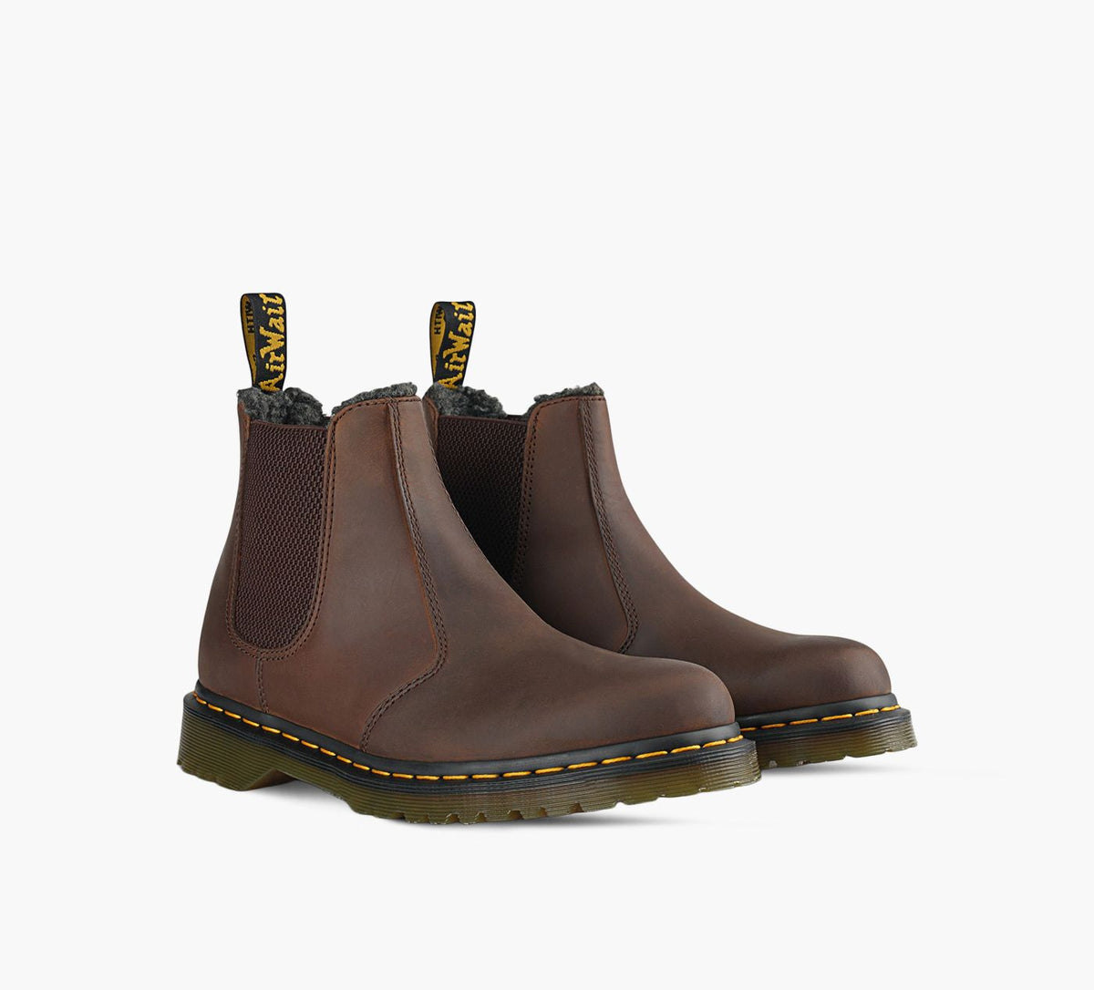 DR. MARTENS 2976DOUBLURECHAUDE en BRUN vue 2