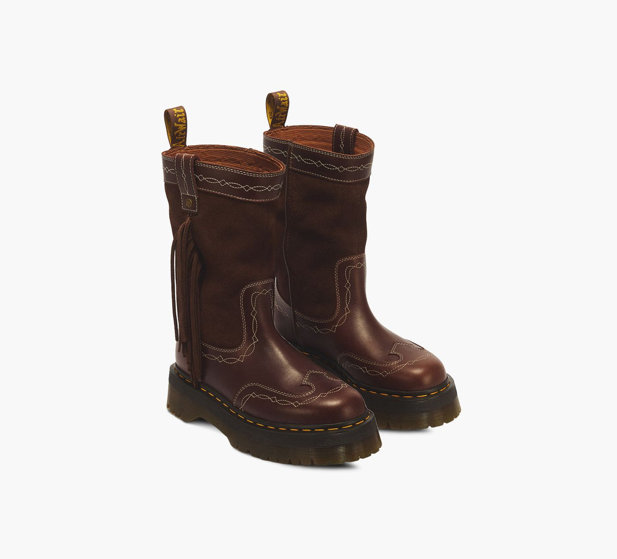 DR. MARTENS JADONRODEO en BRUN vue 2