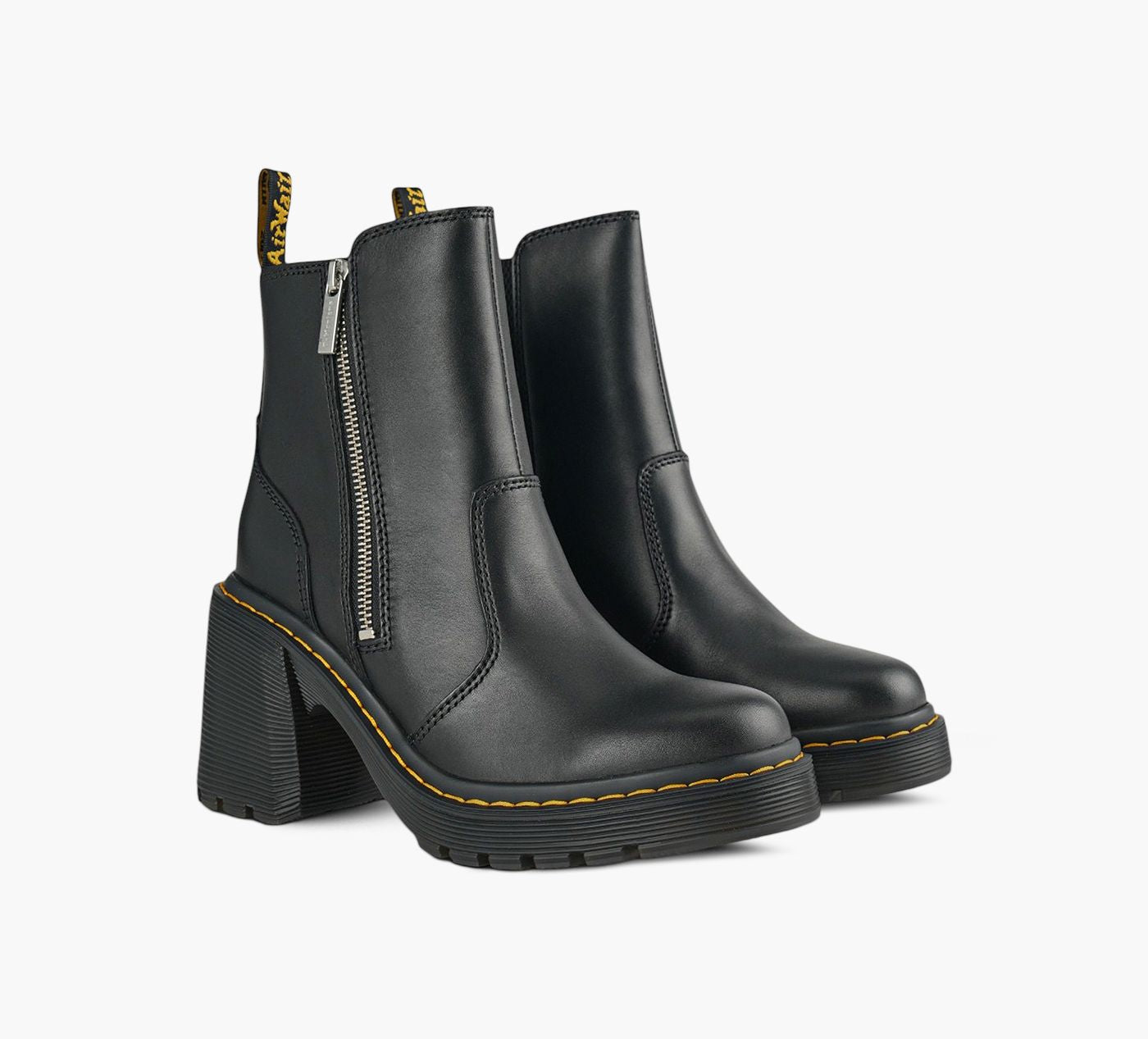 DR. MARTENS CHESNEYFERMETURECLAIR en NOIR vue 2