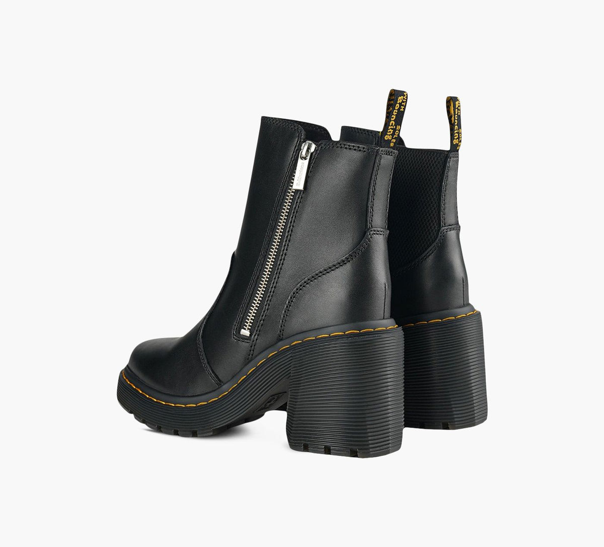 DR. MARTENS CHESNEYFERMETURECLAIR en NOIR vue 3