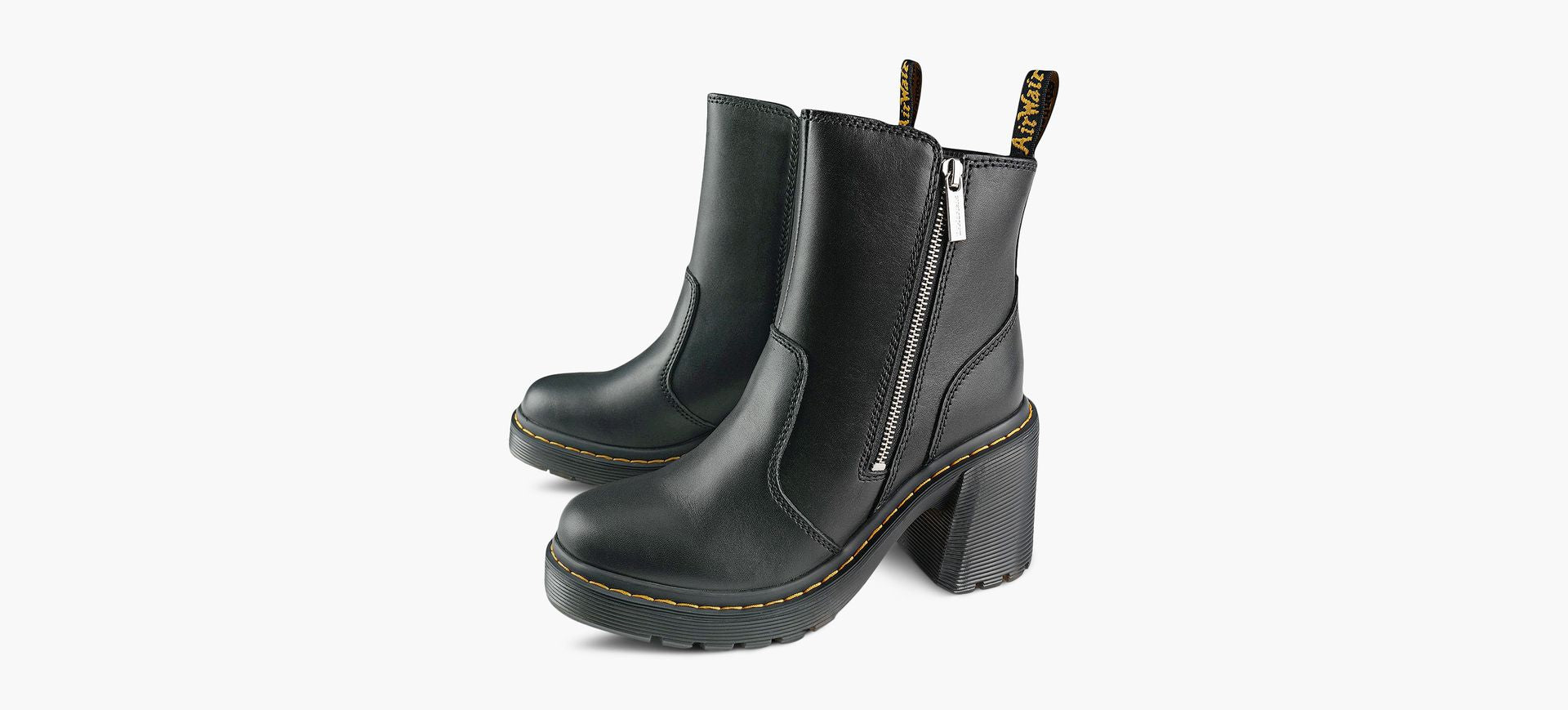 DR. MARTENS CHESNEYFERMETURECLAIR en NOIR vue 4