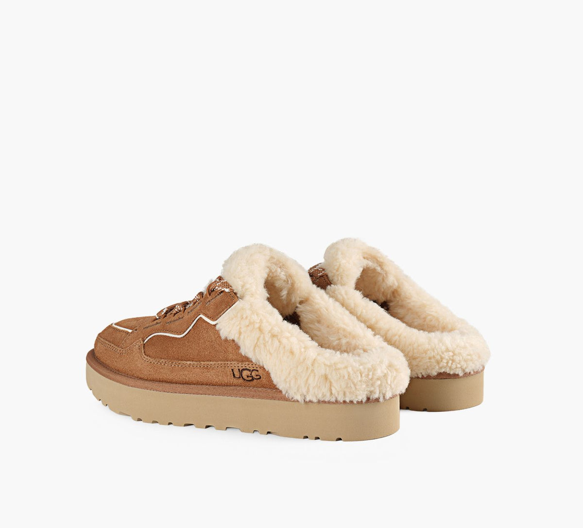 UGG LOWMELMULE in TAN view 3