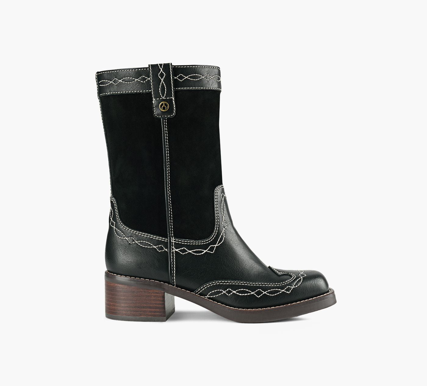 WISHBONE WILMA en NOIR