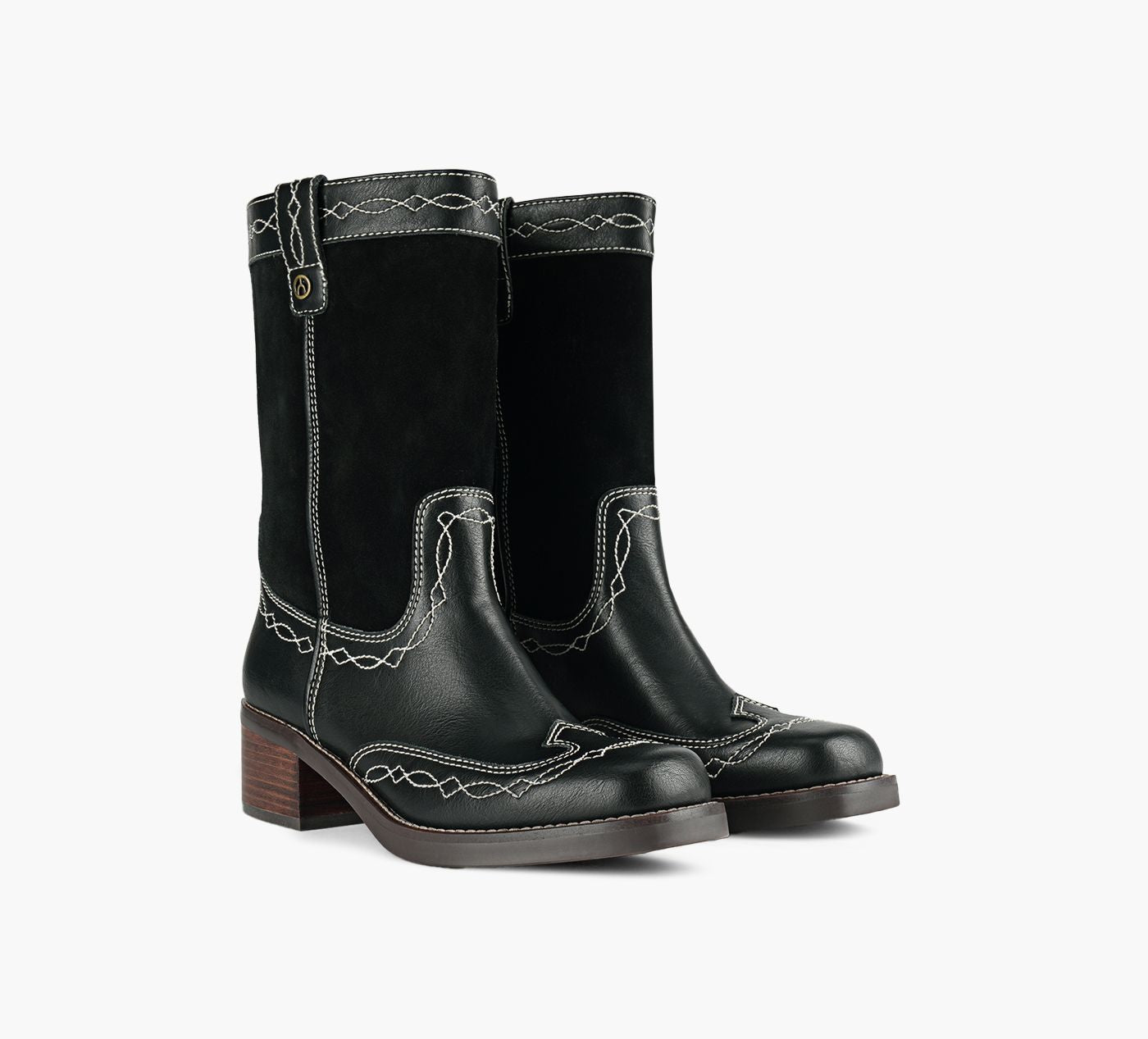 WISHBONE WILMA en NOIR vue 2