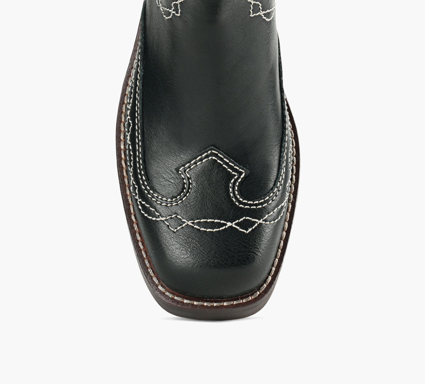 WISHBONE WILMA en NOIR vue 1c