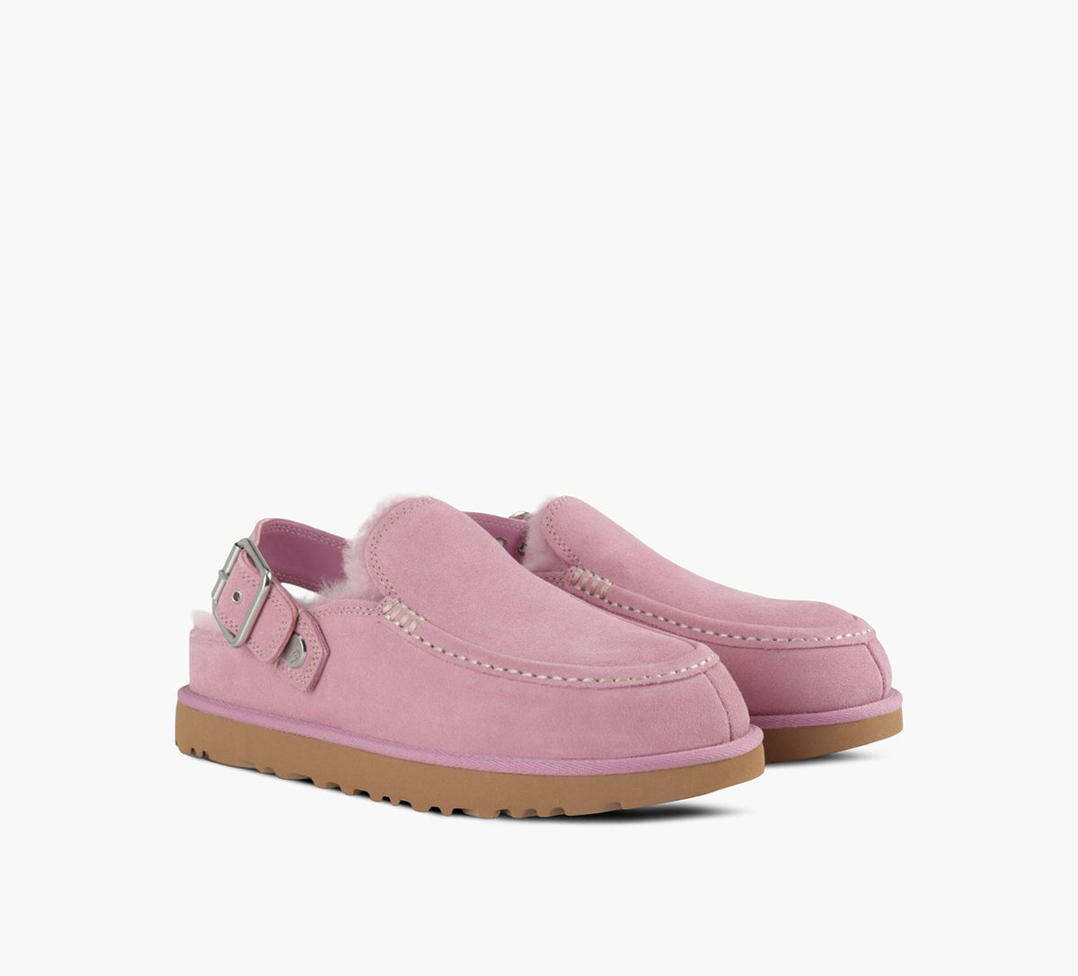 UGG MULEGOLDENSTAREVELINA en FUCHSIA vue 2