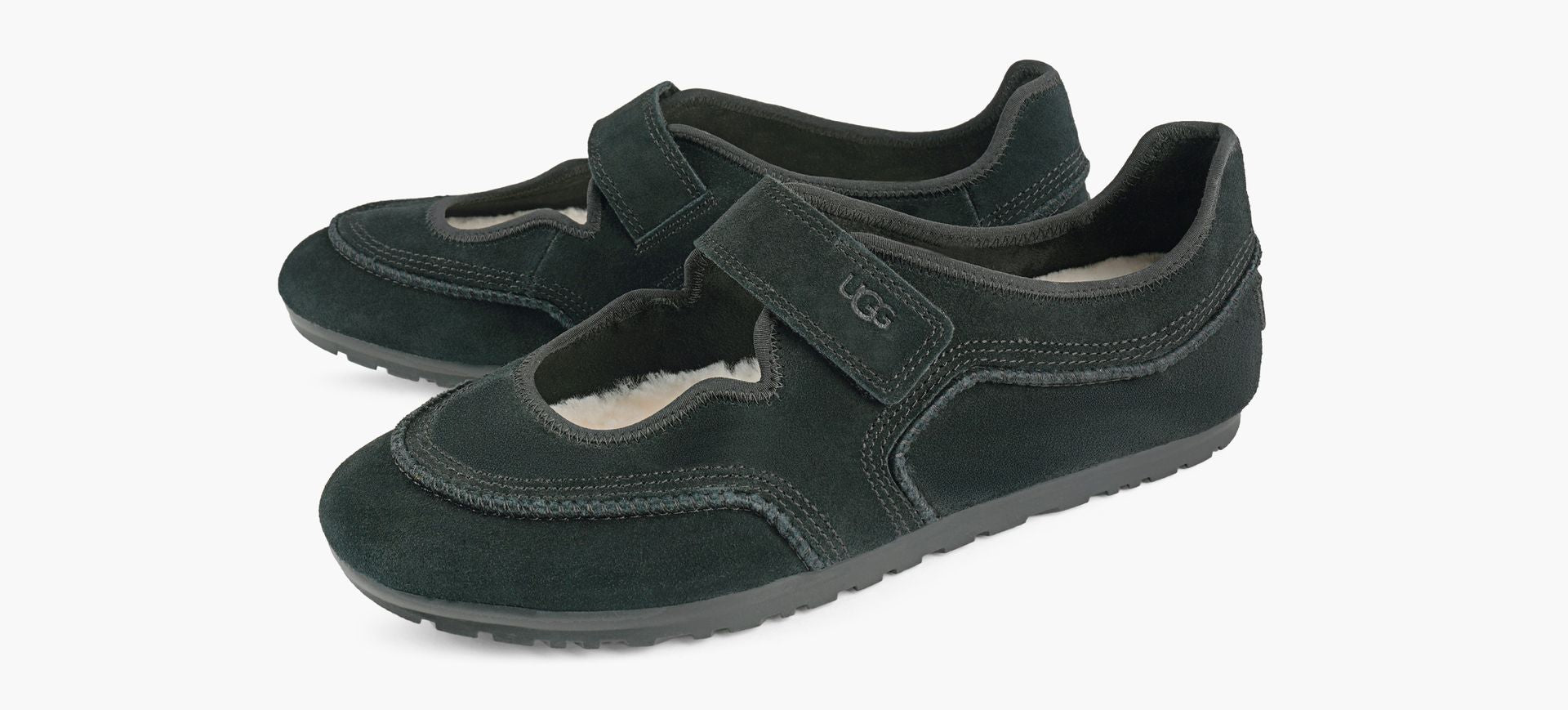 UGG MARYJANEQUILL en NOIR vue 4