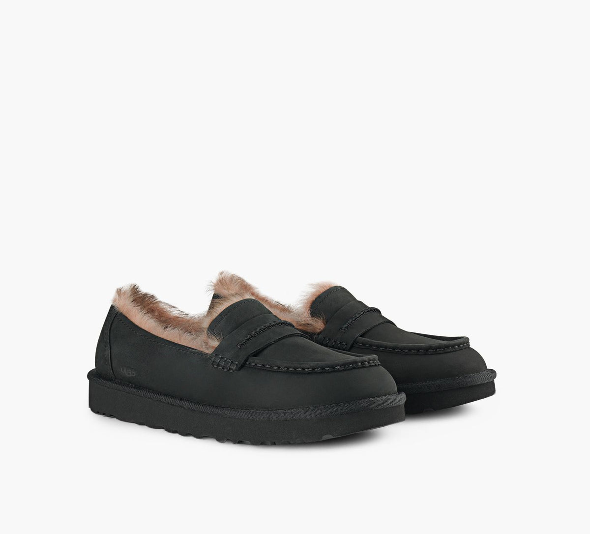 UGG FLNEURELLISENNUBUCK en NOIR vue 2