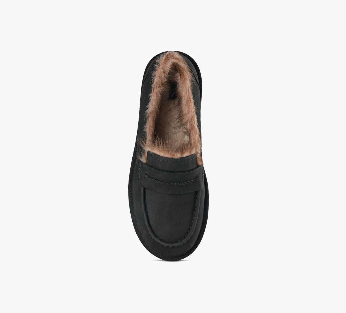 UGG FLNEURELLISENNUBUCK en NOIR vue 1c