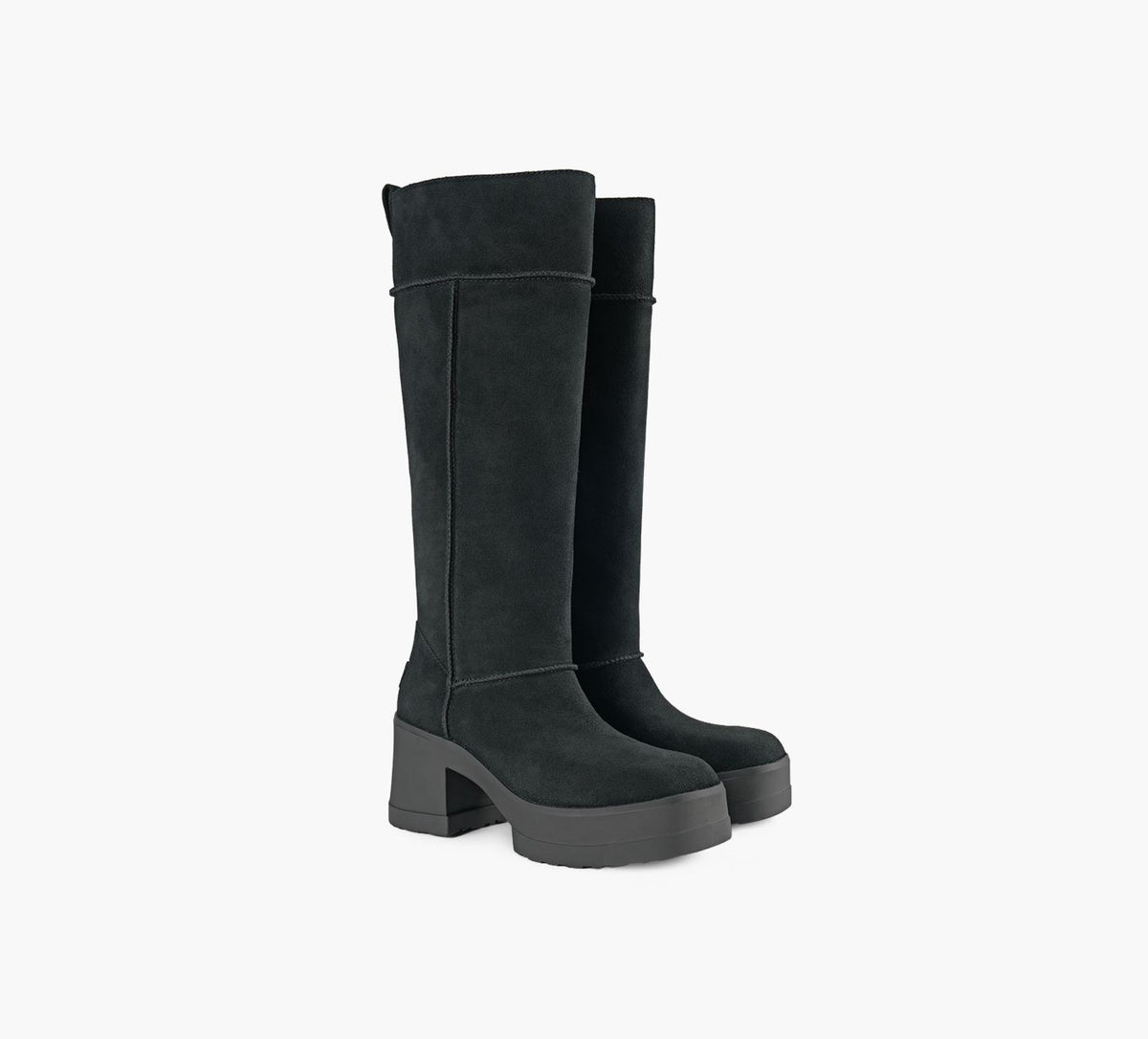 UGG MOXYKNEEHIGH in BLACK view 2