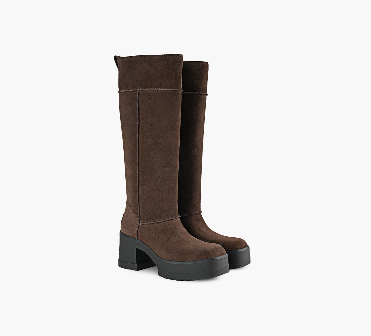 UGG MOXYKNEEHIGH in BROWN view 2