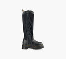 DR. MARTENS DESERTRODEOQUADHILEATHERSUEDEBOOTS in BLACK