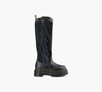DR. MARTENS DESERTRODEOQUADHILEATHERSUEDEBOOTS in BLACK