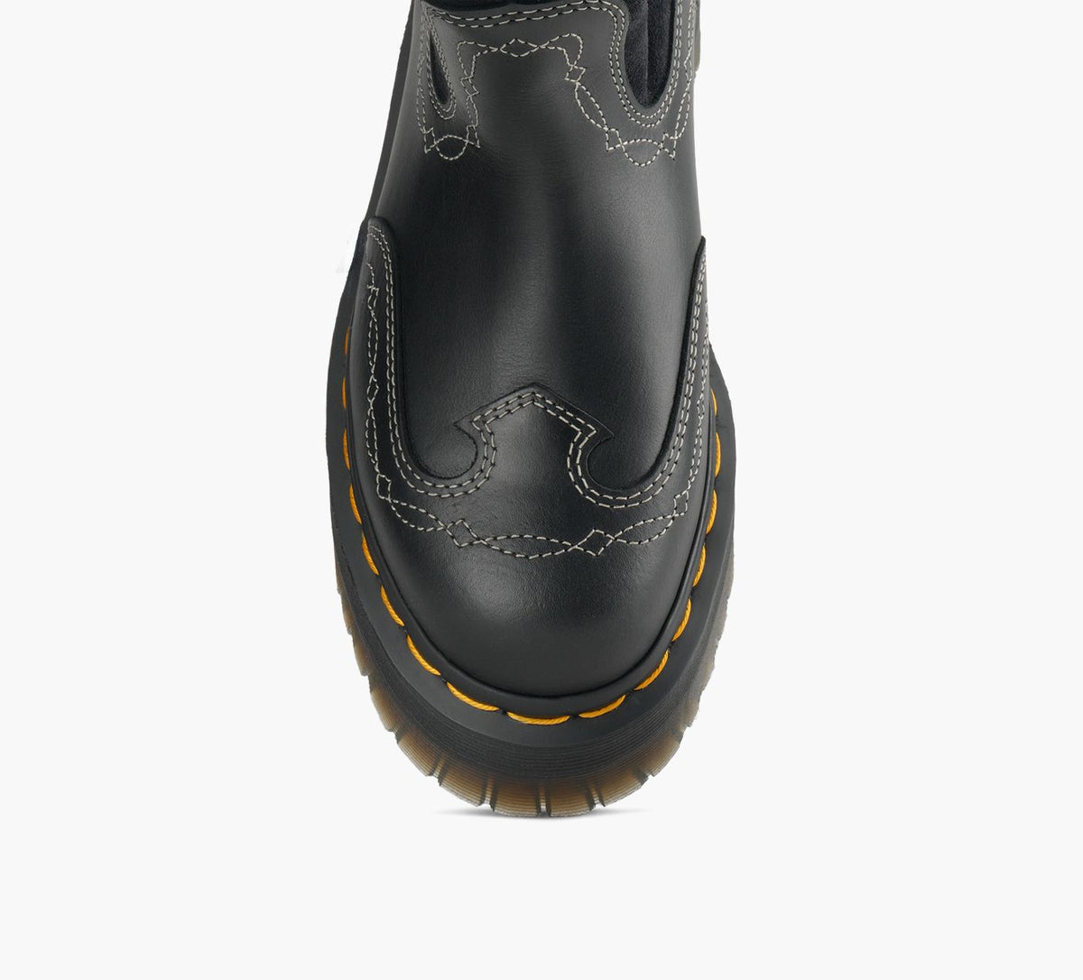 DR. MARTENS DESERTRODEOQUADHILEATHERSUEDEBOOTS in BLACK view 5