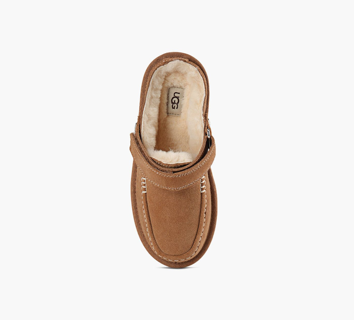 UGG MULEGOLDENSTAREVELINA en TAN vue 1c