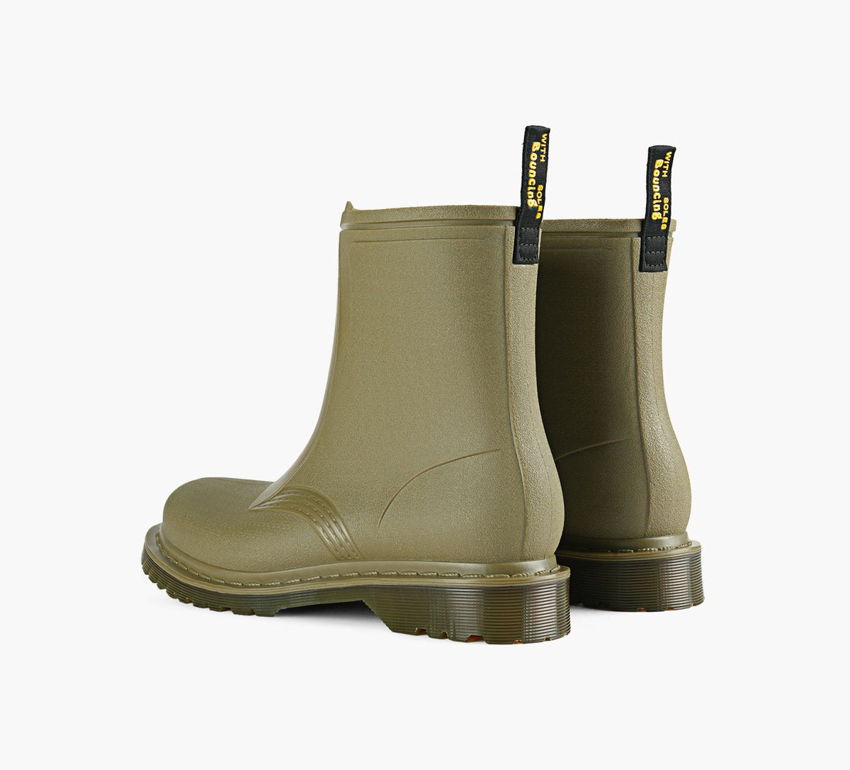DR. MARTENS 1460RainPullOnBoot in KHAKI view 3
