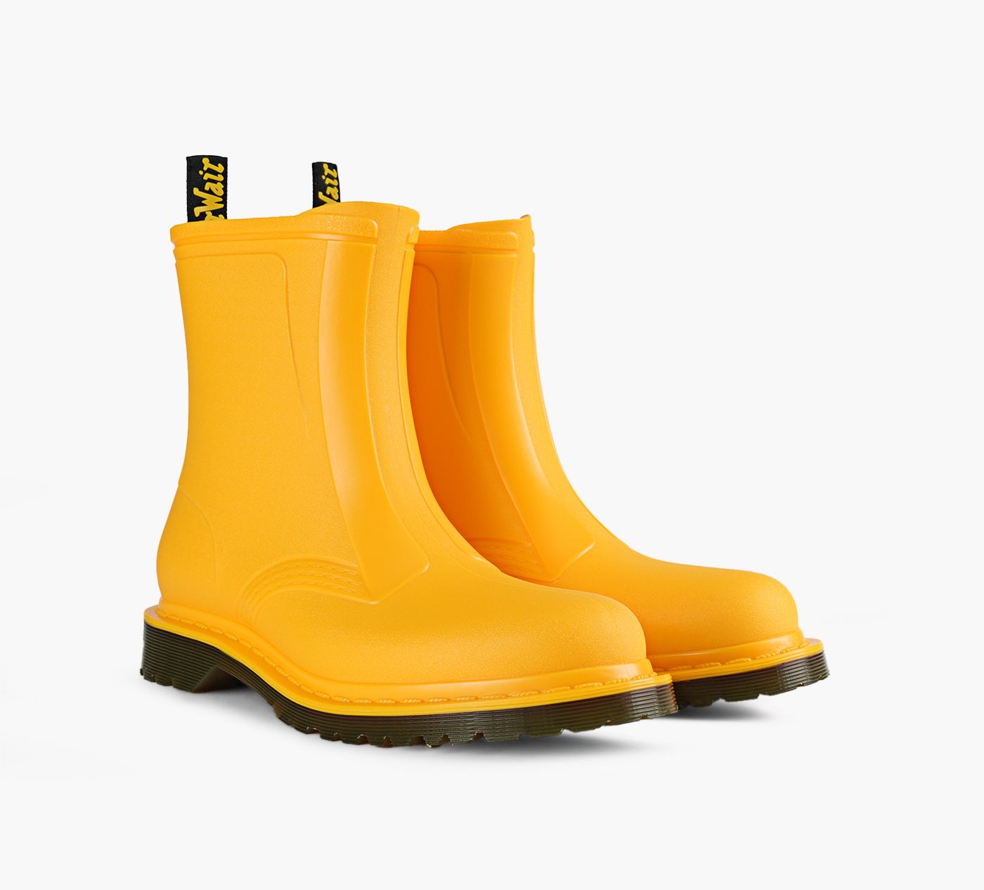 DR. MARTENS BOTTESENFILER1460RAIN en JAUNE vue 2