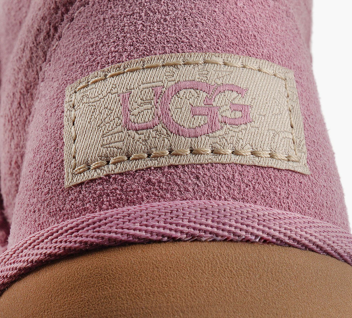 UGG CLASSICMINIII en ROSE PALE vue 1b