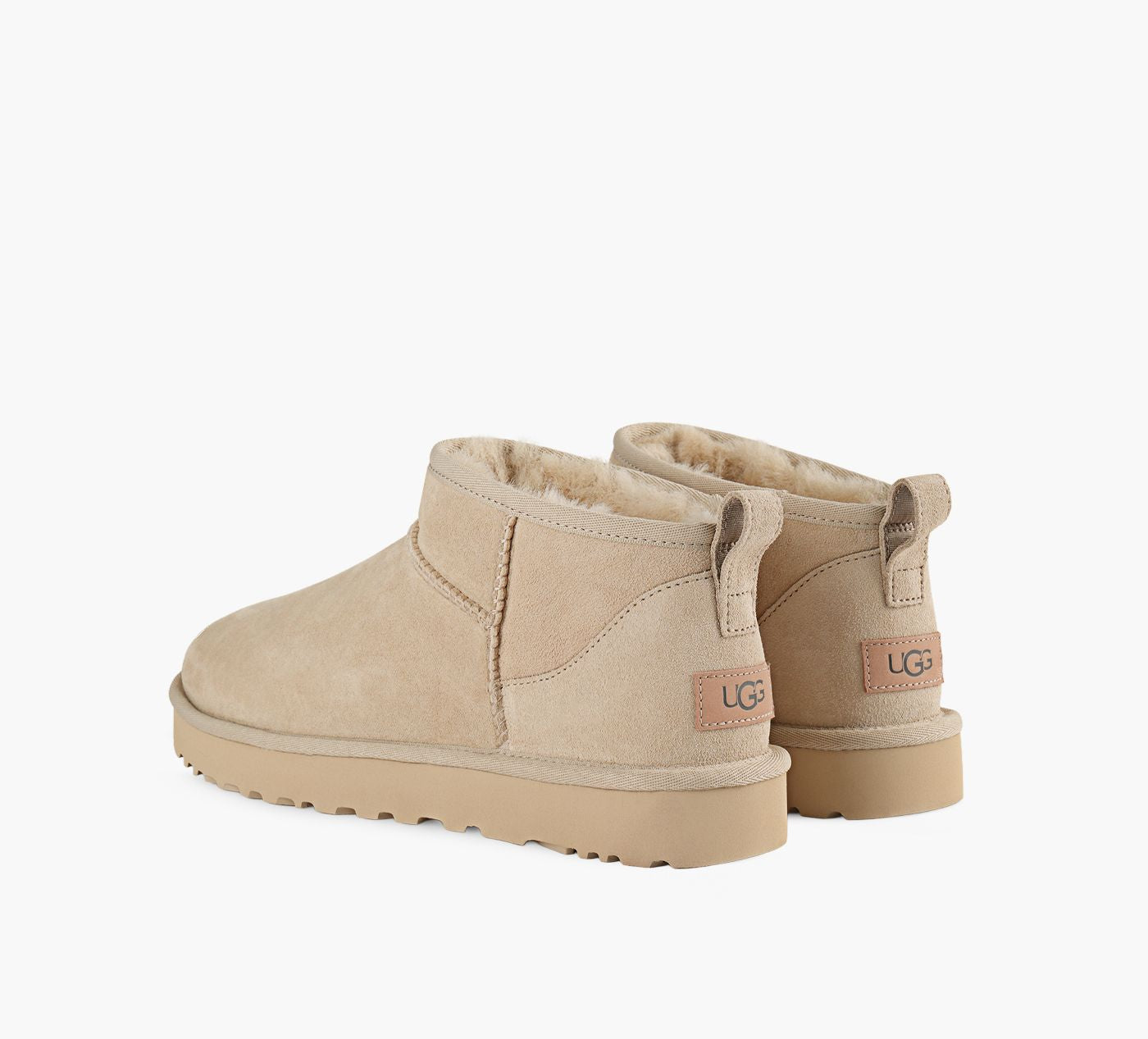 UGG CLASSICULTRAMINI en BEIGE vue 3