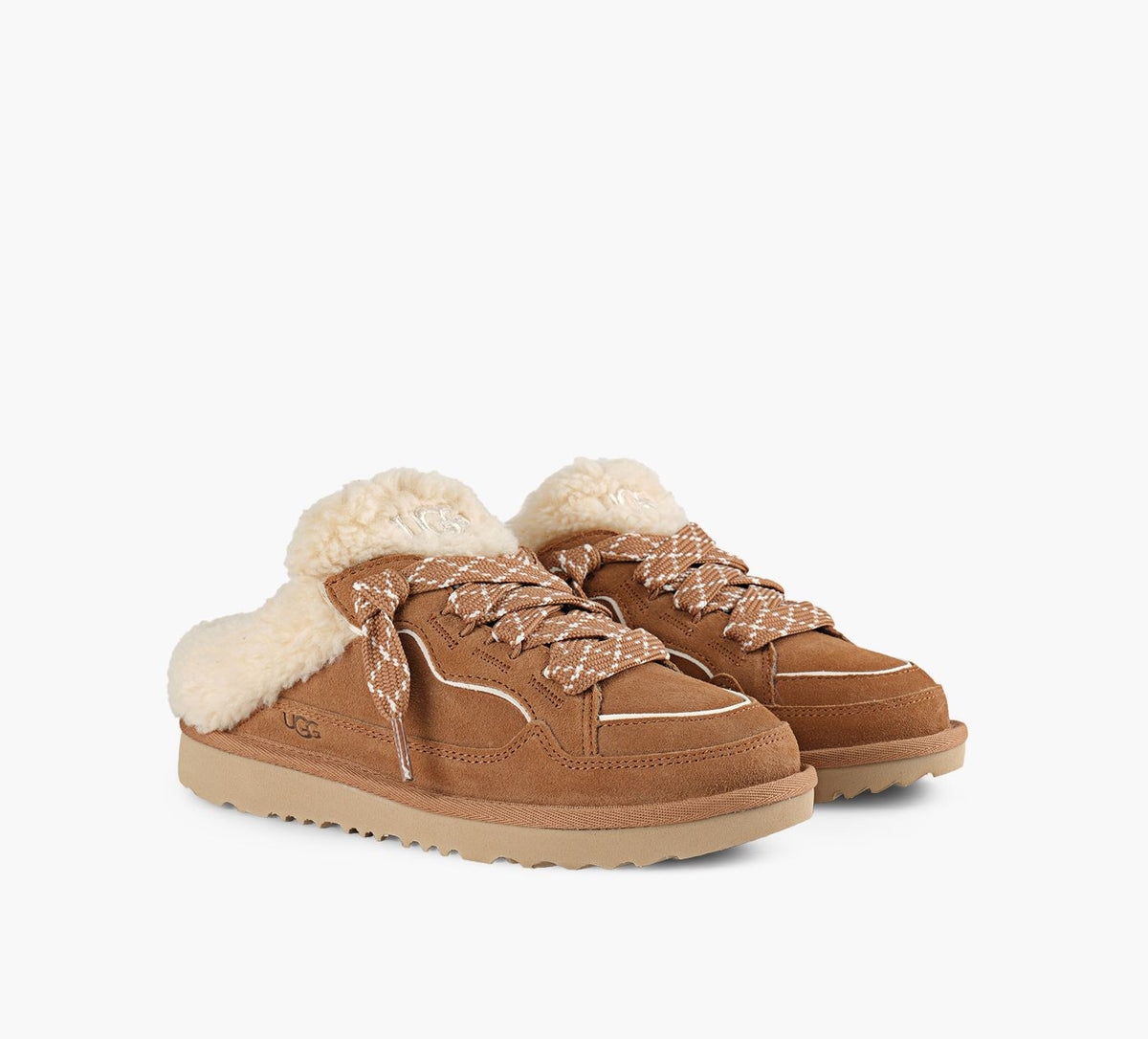 UGG LOWMELMULE in TAN view 2
