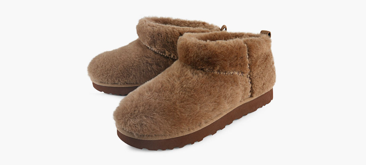 UGG CLASSICULTRAMINIFLUFFED in BRONZE view 4