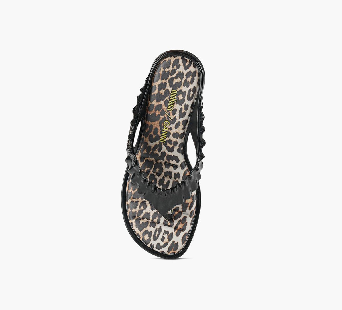 MELISSA MELISSAxGANNIKITTENHEELTHONG in BLACK view 1c