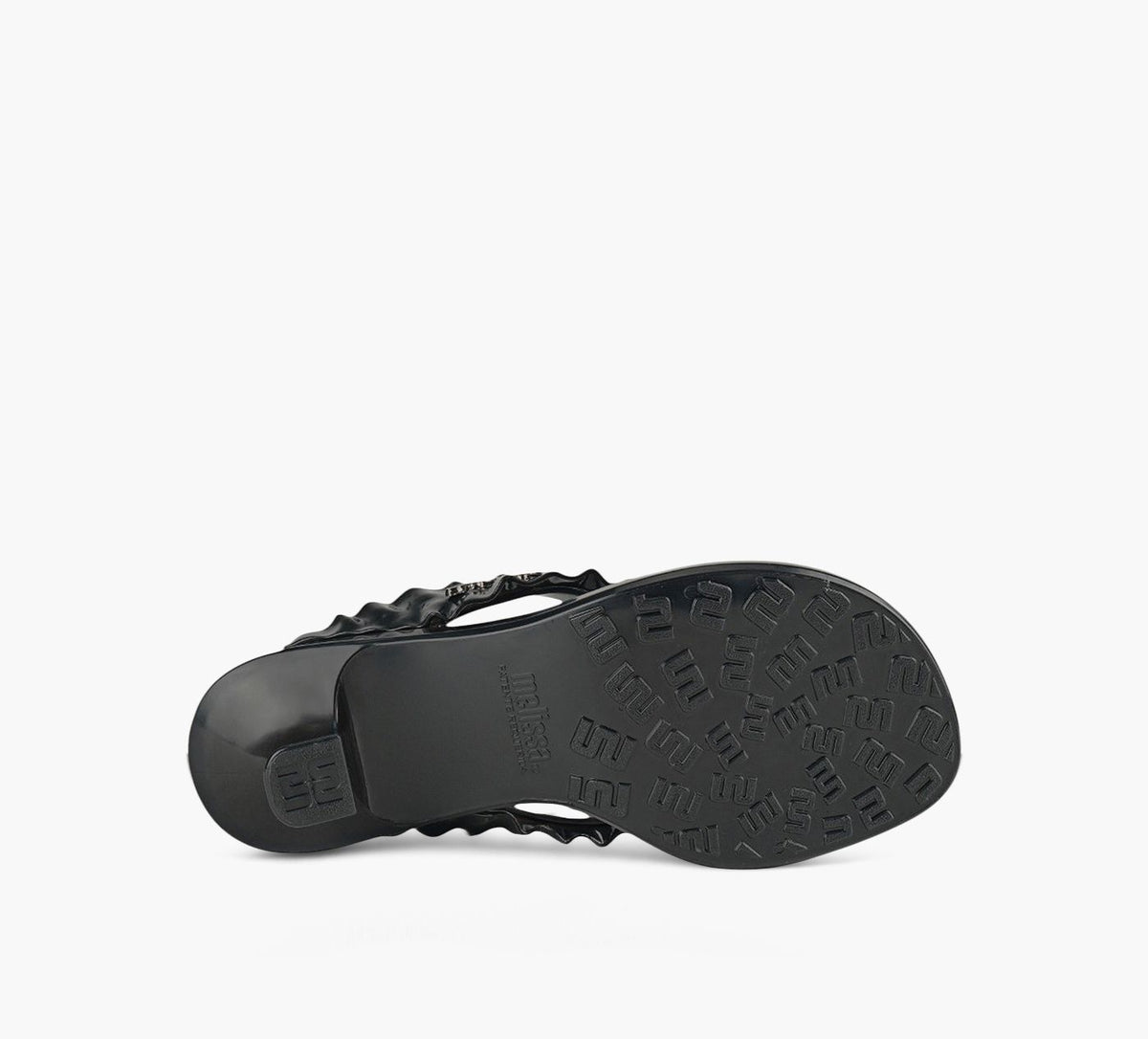 MELISSA MELISSAxGANNIKITTENHEELTHONG in BLACK view 6